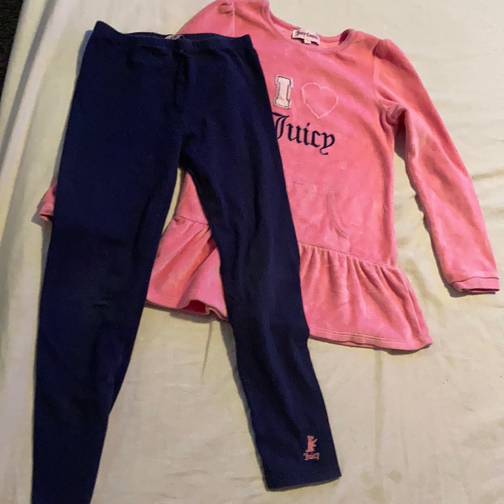 Girls Cute Juicy Couture 2 pieces outfit